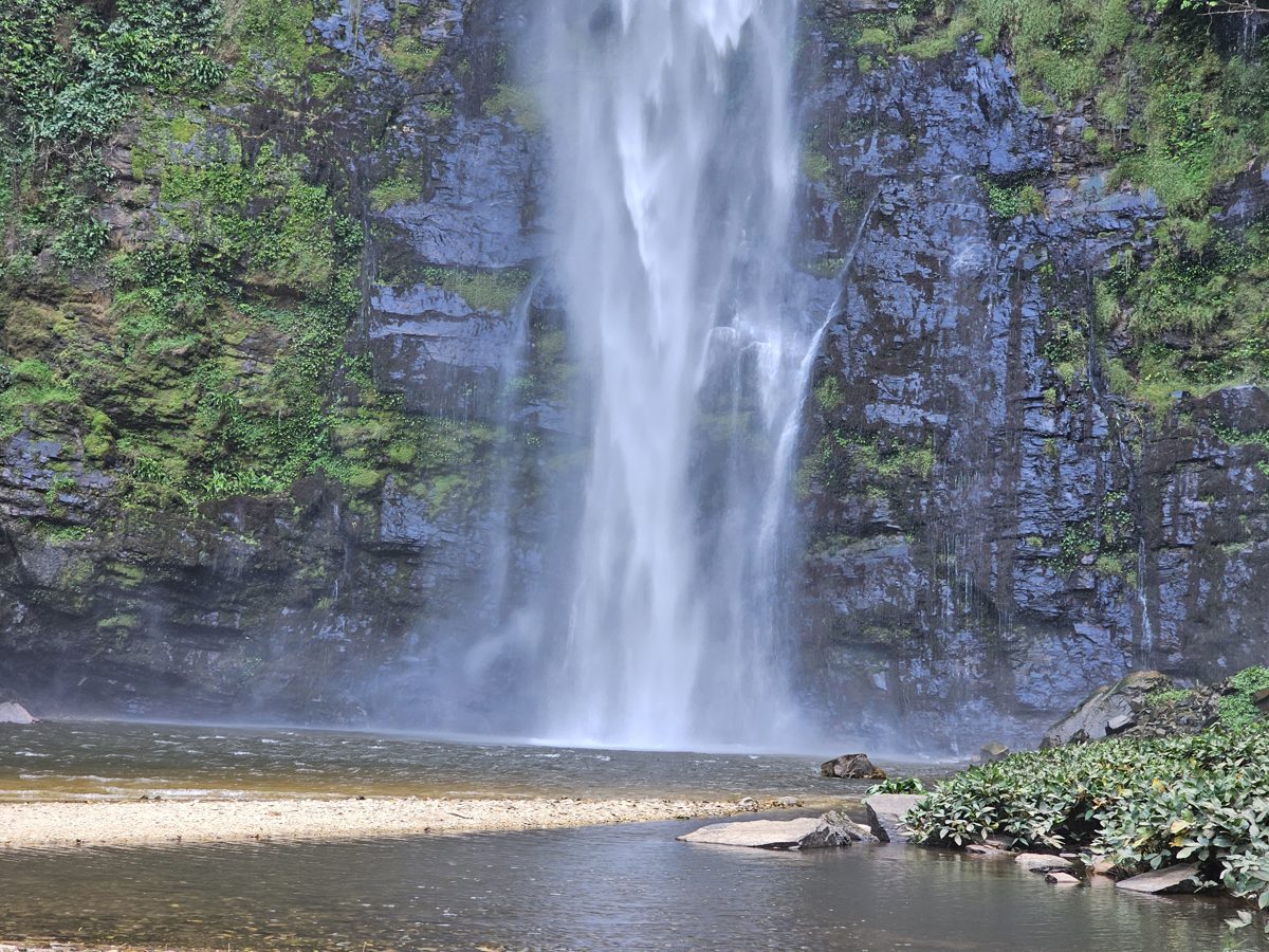 Waterfall at Likpe Bakwa, Volta Region, Ghana